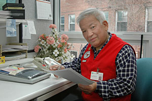 editorial photo for story about volunteering